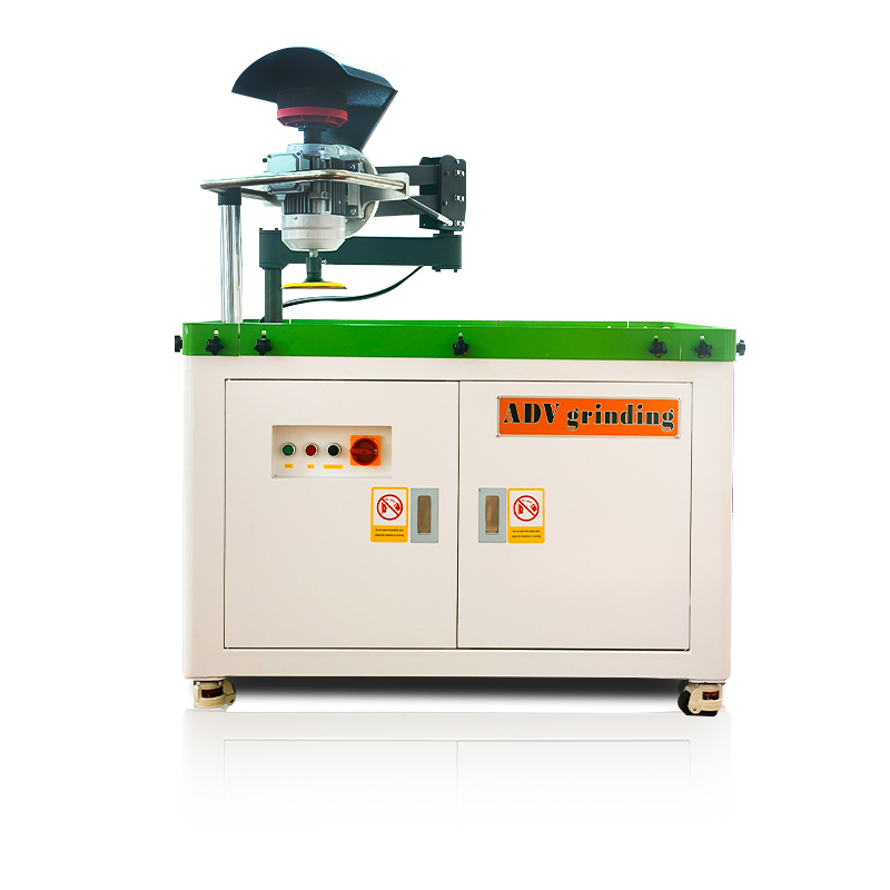 Flexible swing arm deburring and edge rounding machine