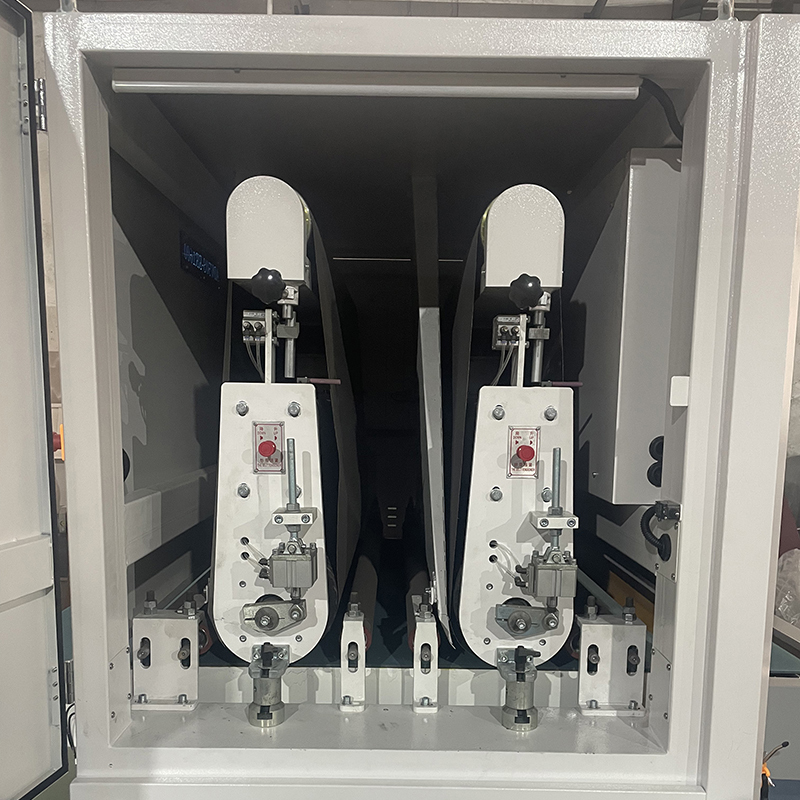 Shaking Belt Machine Wide Belt Metal Finishing Machine | Double Sanding Belt
